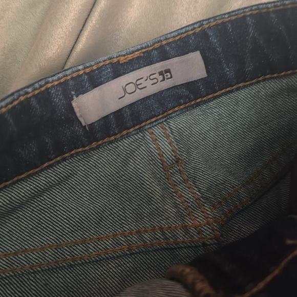 Joe’s Jeans Vintage Easy Denim Shorts Size 25 NWT High Rise Dark Wash $128 - Picture 3 of 6